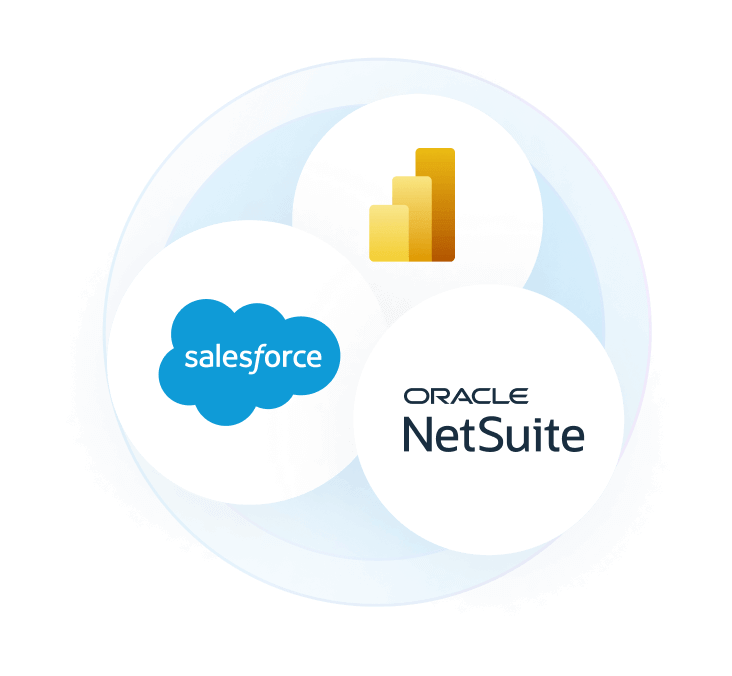 Connect Salesforce and NetSuite Data to Power BI with Ease
